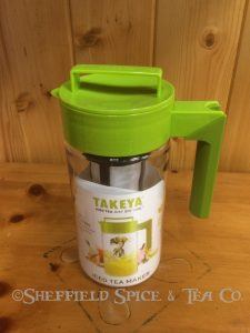 Takeya FLASH CHILL Iced Tea Maker 1 qt Lime