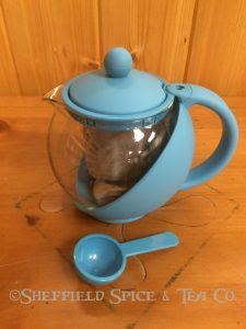 Teaball Teapot - Light Blue 2 Cup