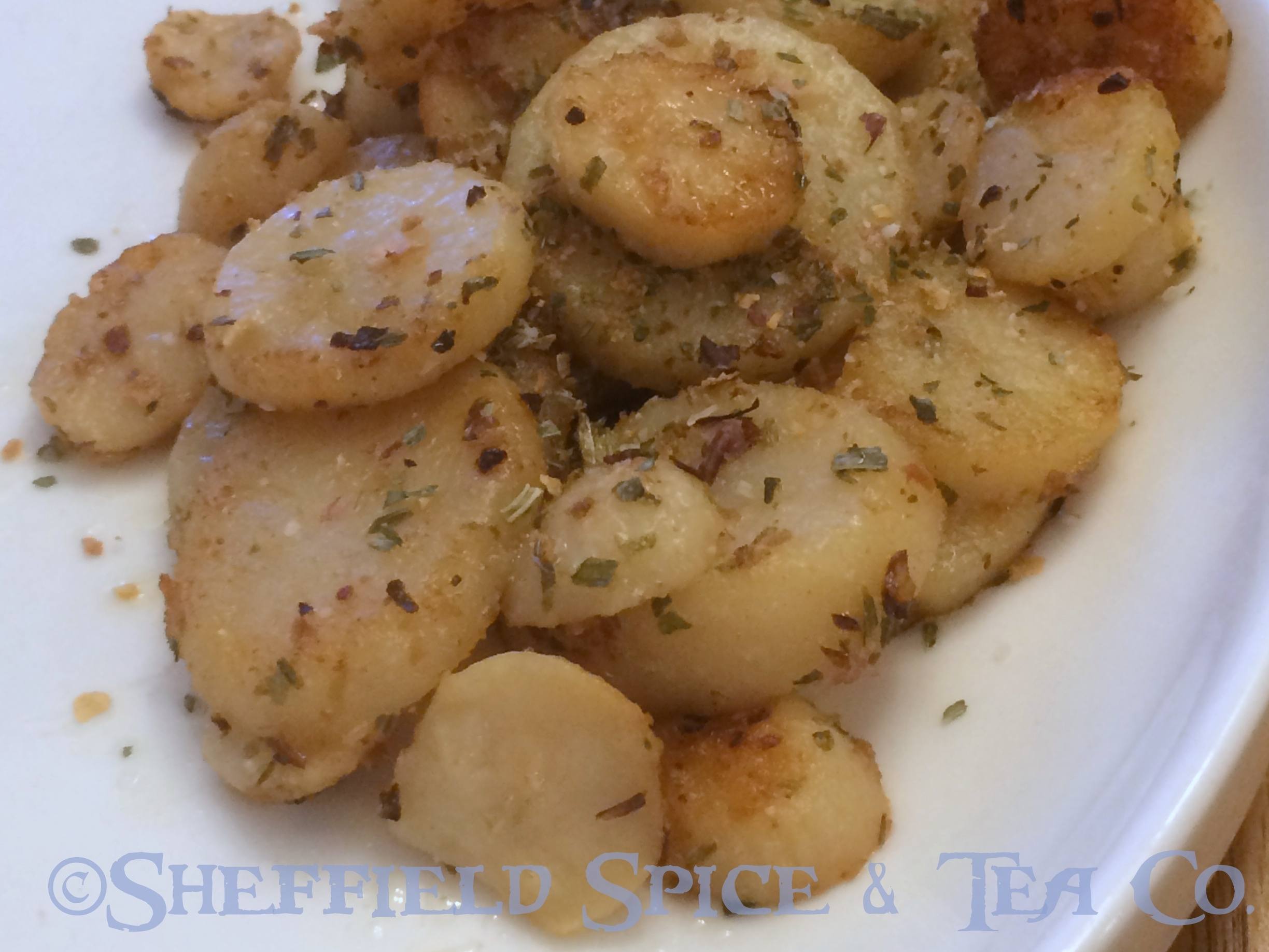 roasted herb potatoes