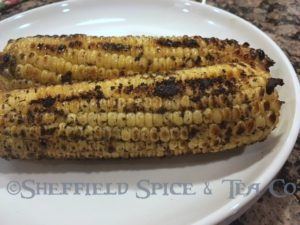 grilled corn of the cob
