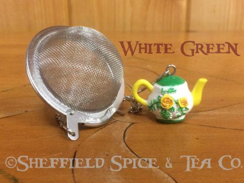 Teapot White Green Tea Infuser