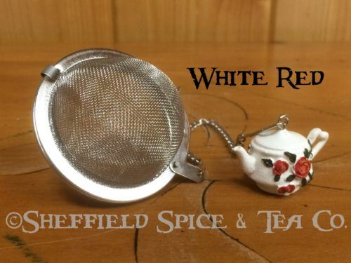 Teapot White Red Tea Infuser
