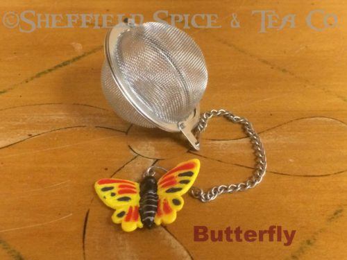 butterfly 2 inch ecosave mesh ball tea infusers