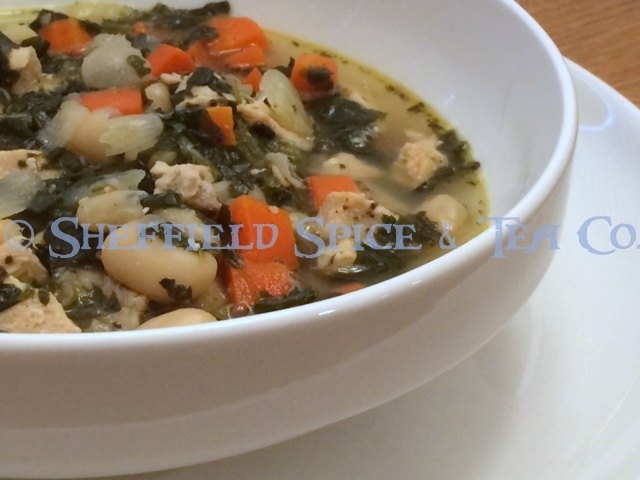 tuscan bean and chicken soup