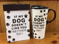 cypress if my dog ceramic travel mug