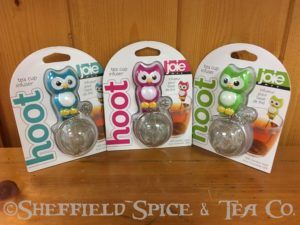 hoot owl tea infuser set