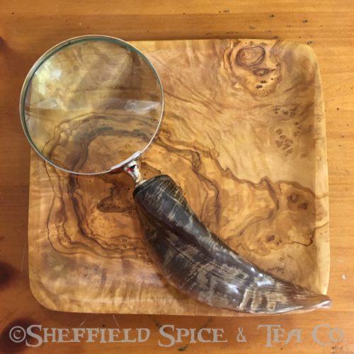magnifying glass curved horn