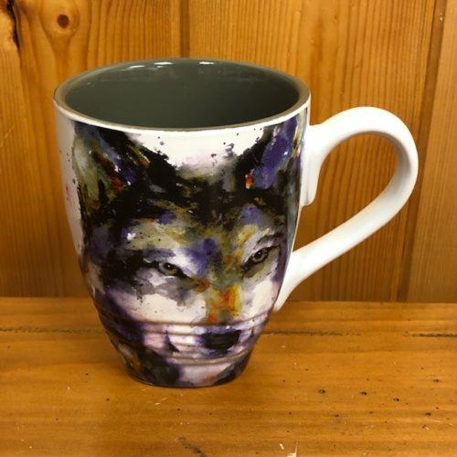 dc ceramic tea mug wolf